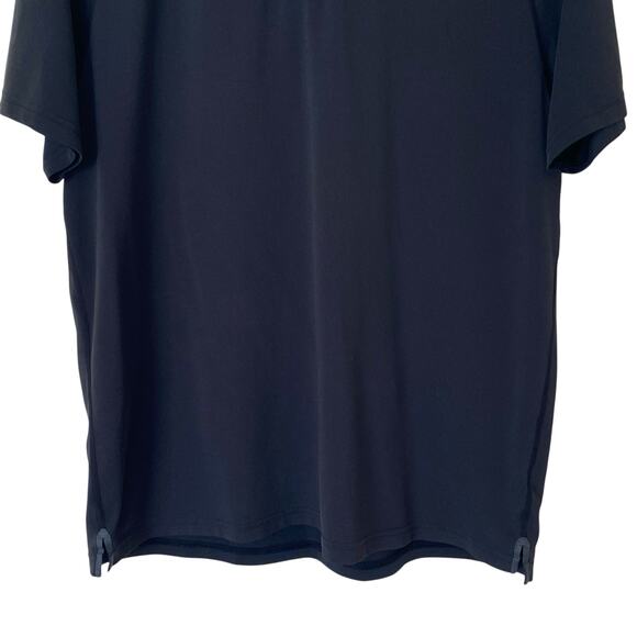 RHONE Men's Delta Pique Polo Performance Golf Lightweight Shirt Black, Large - Picture 6 of 11